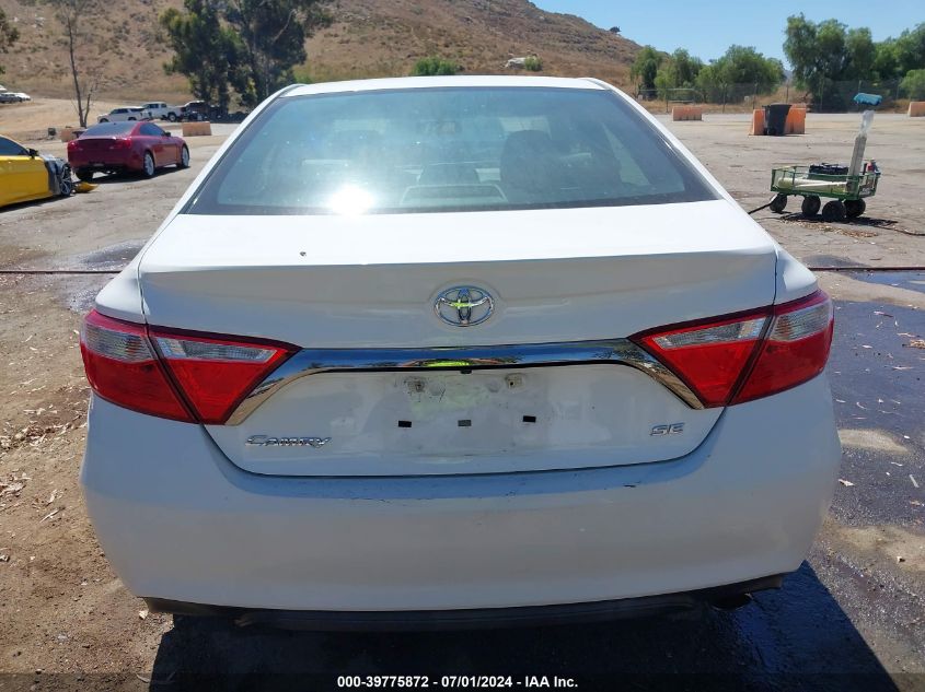 2016 Toyota Camry Se VIN: 4T1BF1FKXGU229239 Lot: 39775872