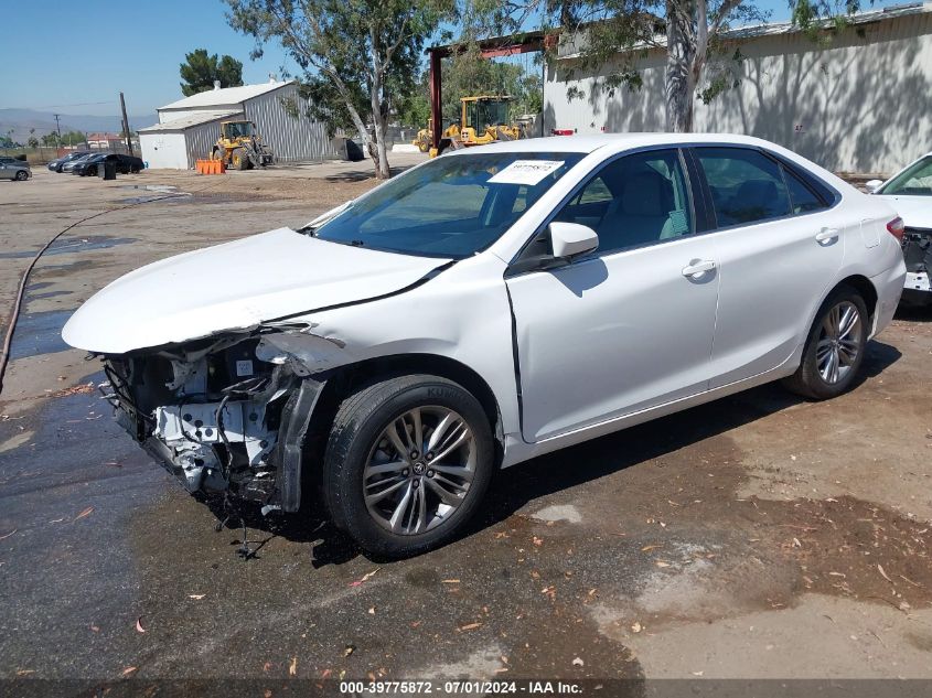 2016 Toyota Camry Se VIN: 4T1BF1FKXGU229239 Lot: 39775872