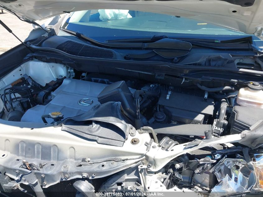 2010 Lexus Rx 350 VIN: 2T2BK1BA3AC018431 Lot: 39775883