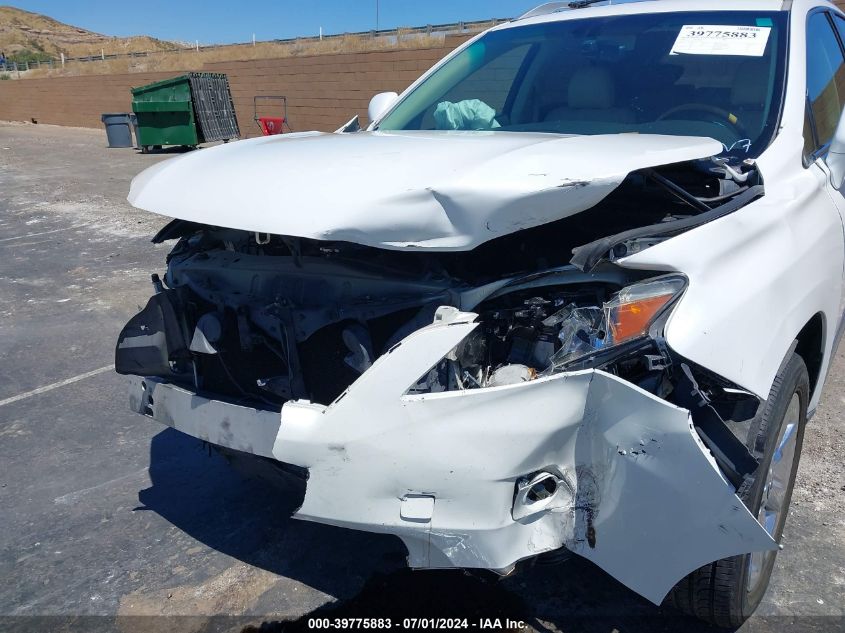 2010 Lexus Rx 350 VIN: 2T2BK1BA3AC018431 Lot: 39775883