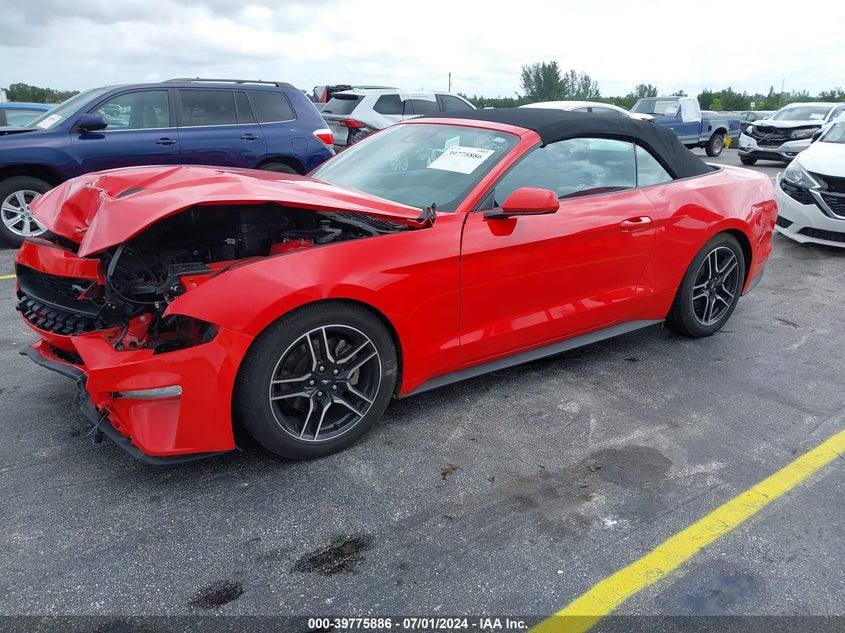 VIN 1FATP8UH2N5127663 2022 FORD MUSTANG ECOBOOST