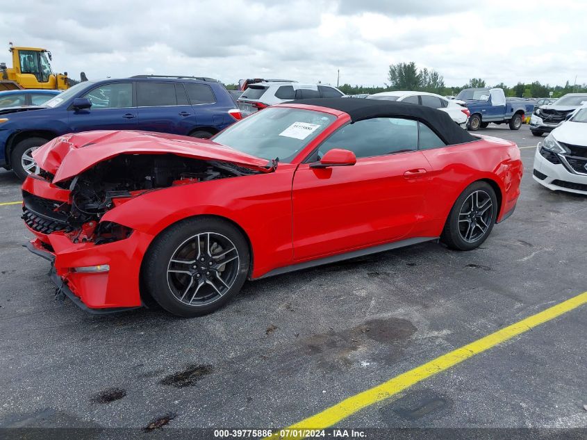 VIN 1FATP8UH2N5127663 2022 FORD MUSTANG ECOBOOST
