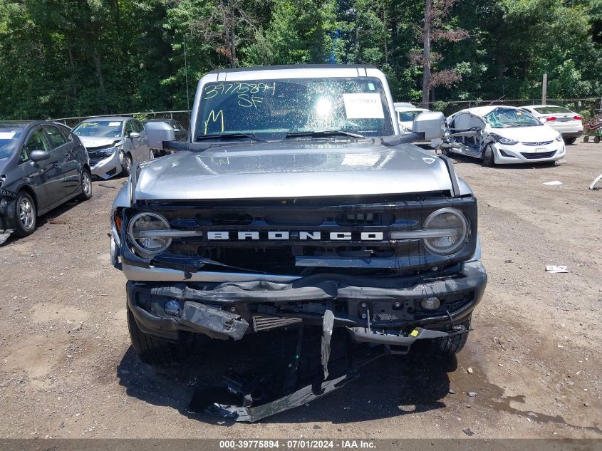 2022 Ford Bronco Outer Banks VIN: 1FMDE5BH6NLB04769 Lot: 39775894