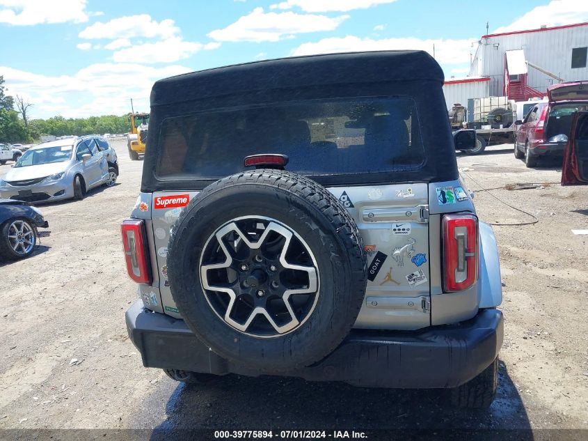 2022 Ford Bronco Outer Banks VIN: 1FMDE5BH6NLB04769 Lot: 39775894