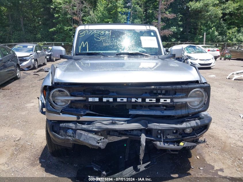 2022 Ford Bronco Outer Banks VIN: 1FMDE5BH6NLB04769 Lot: 39775894