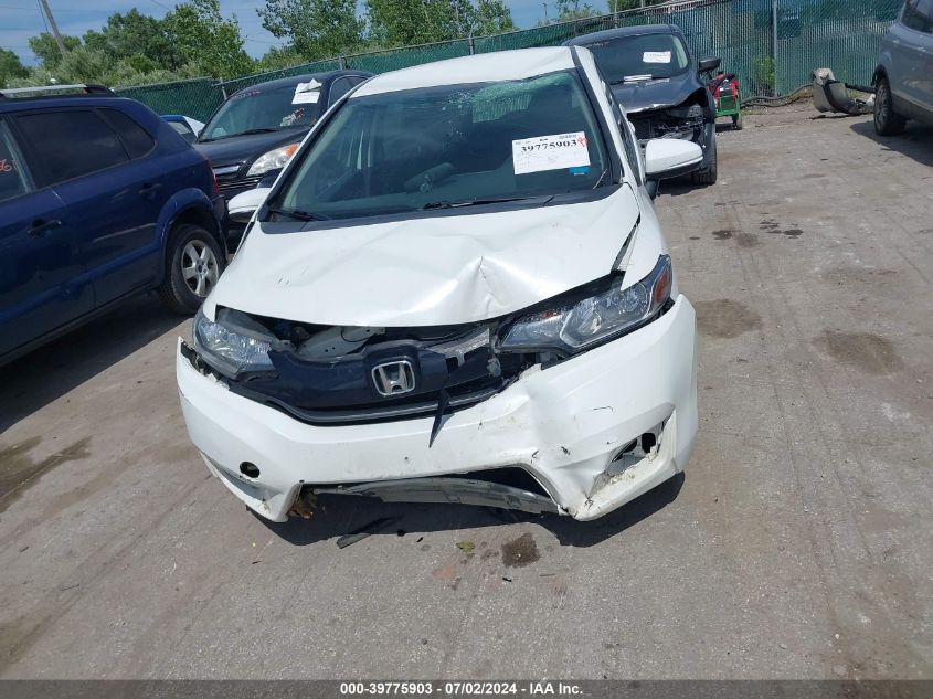 2016 Honda Fit Lx VIN: JHMGK5H56GS011555 Lot: 39775903