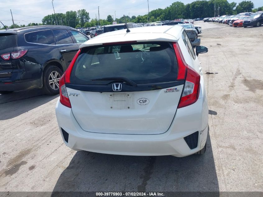 2016 Honda Fit Lx VIN: JHMGK5H56GS011555 Lot: 39775903