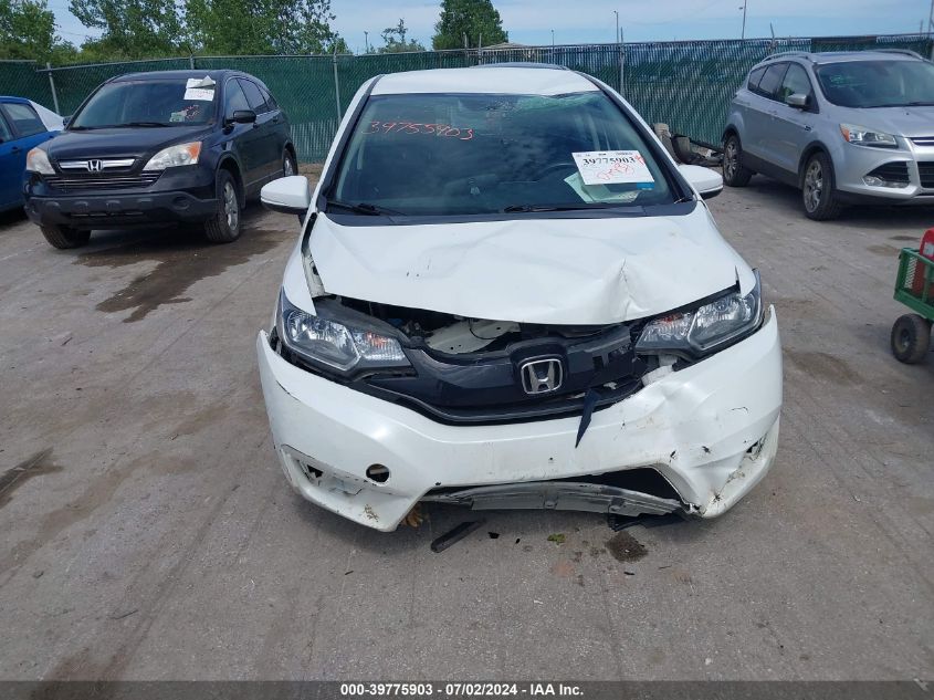 2016 Honda Fit Lx VIN: JHMGK5H56GS011555 Lot: 39775903