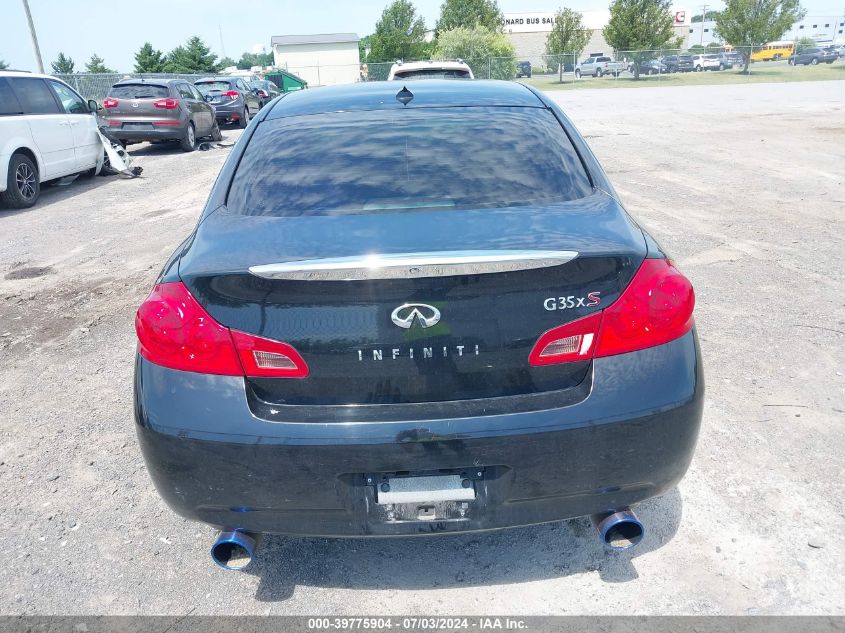 2008 Infiniti G35X VIN: JNKBV61F38M270729 Lot: 39775904
