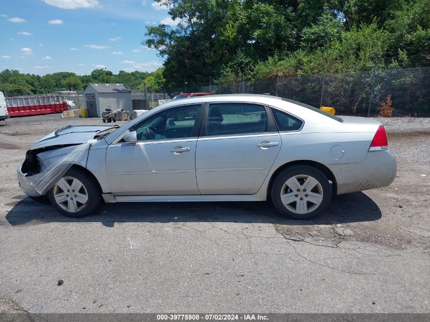2011 Chevrolet Impala Ls VIN: 2G1WA5EK2B1124477 Lot: 39775908