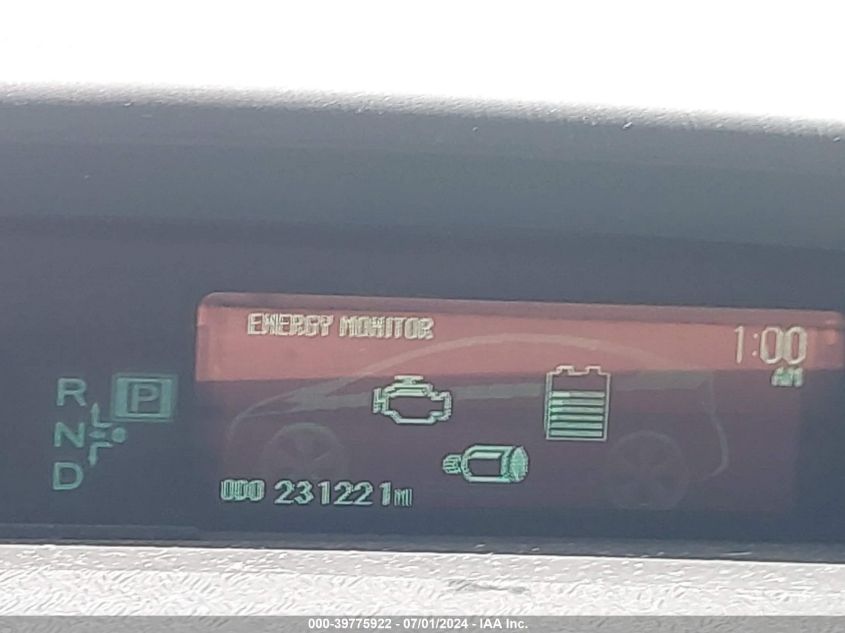 2010 Toyota Prius Ii VIN: JTDKN3DU1A1025932 Lot: 39775922