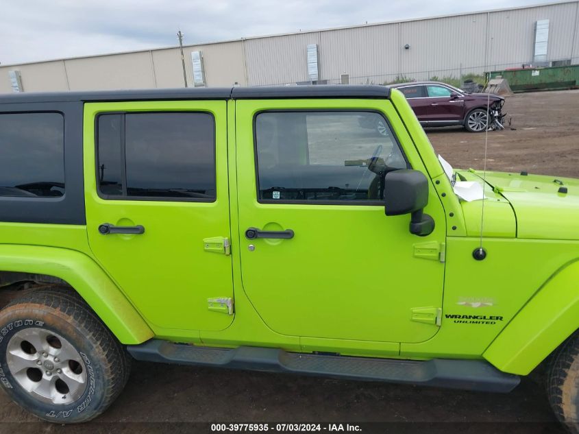 2013 Jeep Wrangler Unlimited Sahara VIN: 1C4BJWEGXDL538904 Lot: 39775935