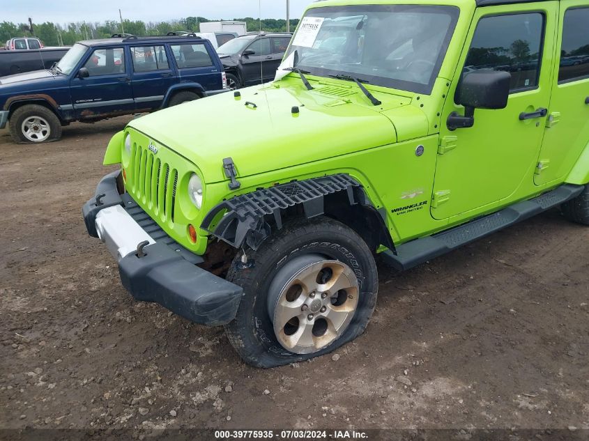 2013 Jeep Wrangler Unlimited Sahara VIN: 1C4BJWEGXDL538904 Lot: 39775935