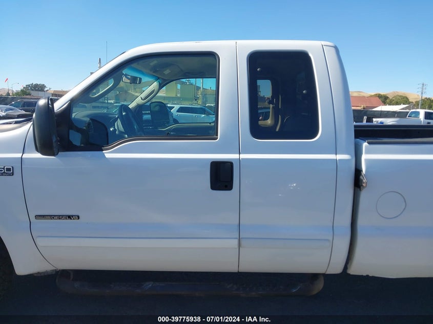 2003 Ford F-250 Lariat/Xl/Xlt VIN: 1FTNX20F43EA72103 Lot: 39775938