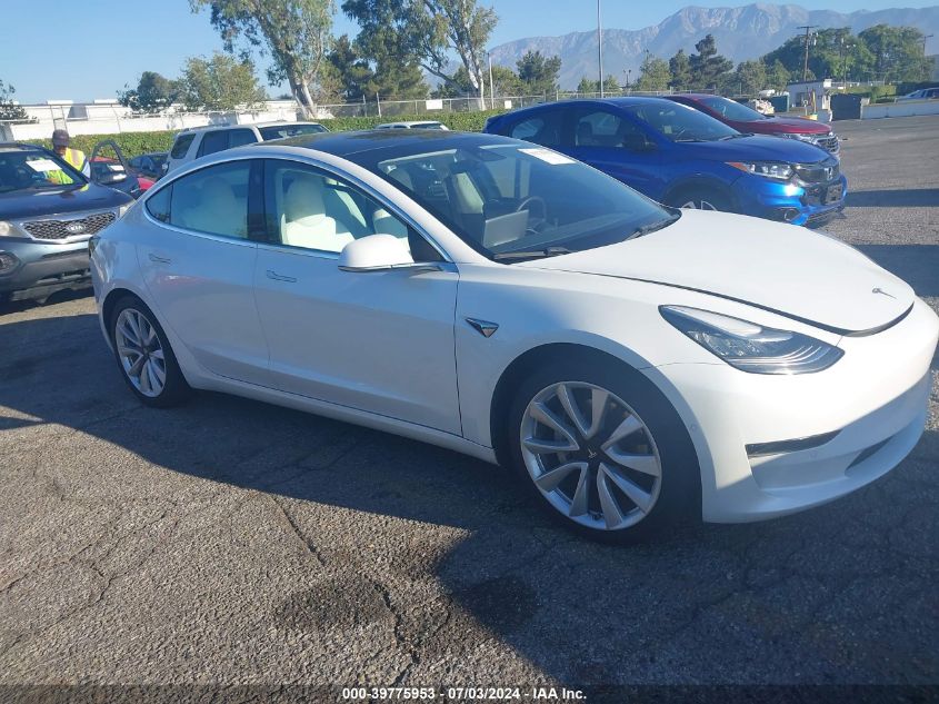 2020 Tesla Model 3 Standard Range Plus Rear-Wheel Drive/Standard Range Rear-Wheel Drive VIN: 5YJ3E1EA7LF806834 Lot: 39775953