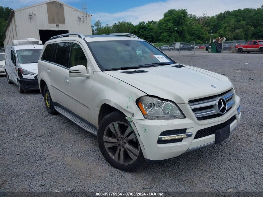 2012 Mercedes-Benz Gl 450 450 4Matic VIN: 4JGBF7BEXCA786778 Lot: 39775954