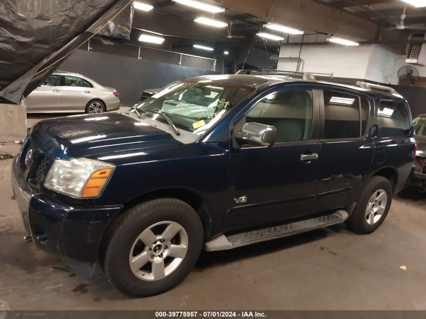 2006 Nissan Armada Se VIN: 5N1AA08B26N703078 Lot: 39775957