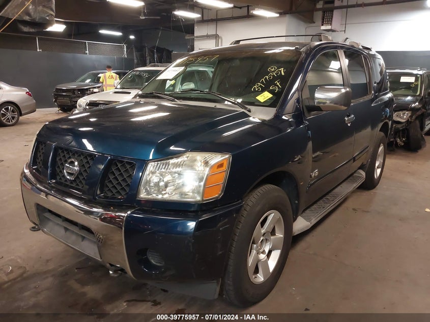 2006 Nissan Armada Se VIN: 5N1AA08B26N703078 Lot: 39775957
