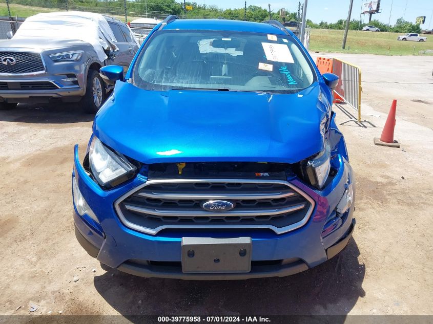2018 Ford Ecosport Se VIN: MAJ3P1TE0JC179703 Lot: 39775958
