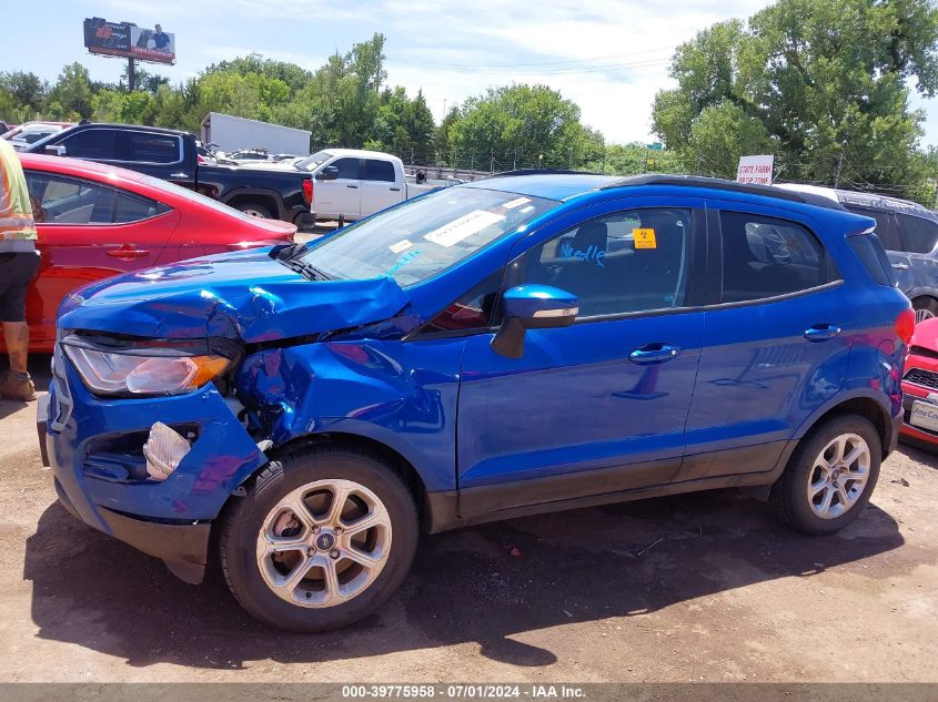2018 Ford Ecosport Se VIN: MAJ3P1TE0JC179703 Lot: 39775958