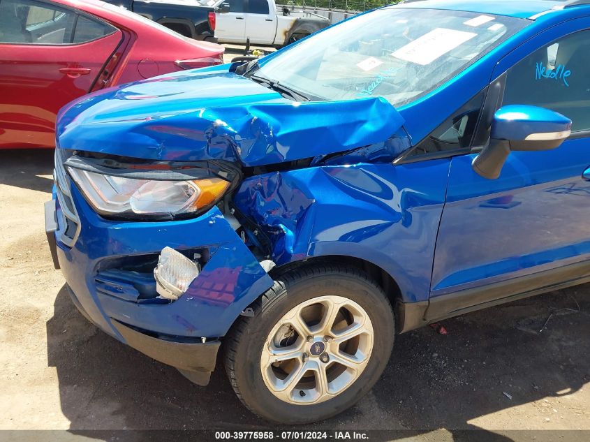 2018 Ford Ecosport Se VIN: MAJ3P1TE0JC179703 Lot: 39775958