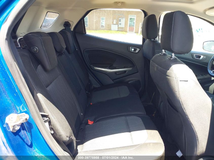 2018 Ford Ecosport Se VIN: MAJ3P1TE0JC179703 Lot: 39775958