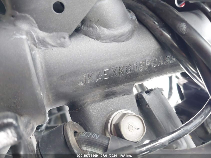 VIN JKAEXKG18PDAS3148 2023 KAWASAKI EX400