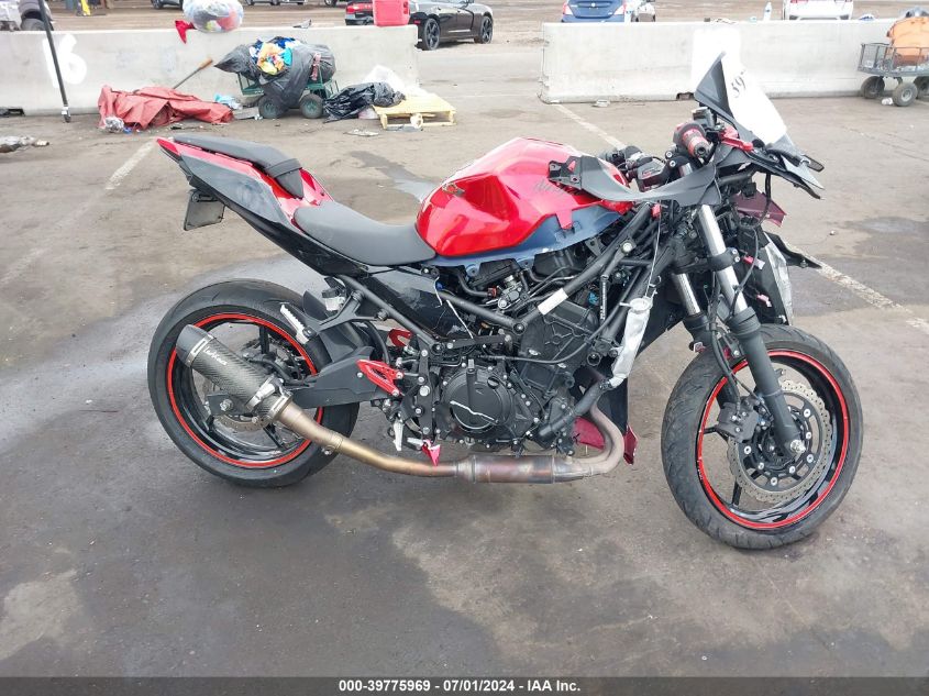 VIN JKAEXKG18PDAS3148 2023 KAWASAKI EX400