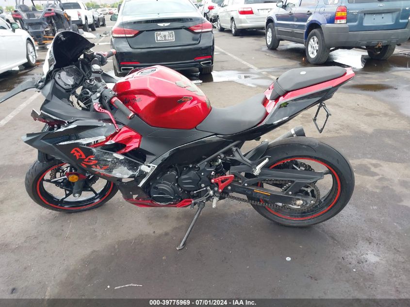 VIN JKAEXKG18PDAS3148 2023 KAWASAKI EX400