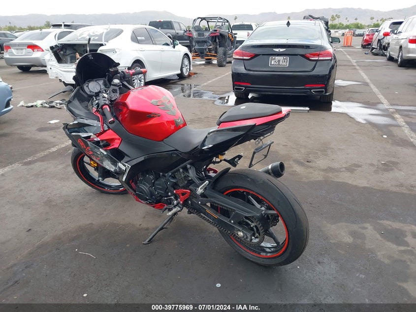VIN JKAEXKG18PDAS3148 2023 KAWASAKI EX400