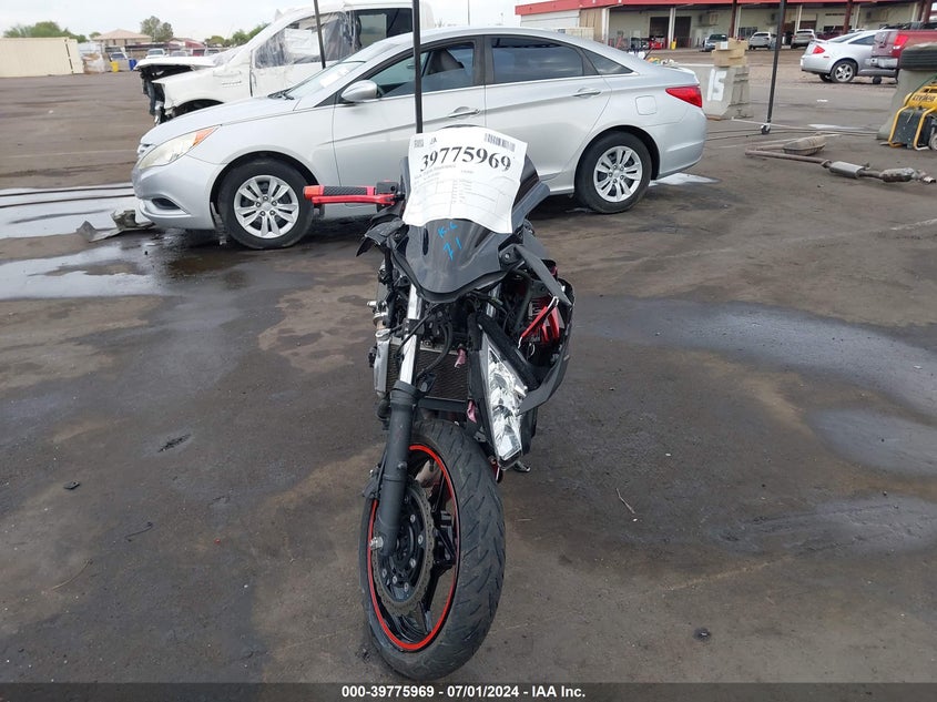 VIN JKAEXKG18PDAS3148 2023 KAWASAKI EX400