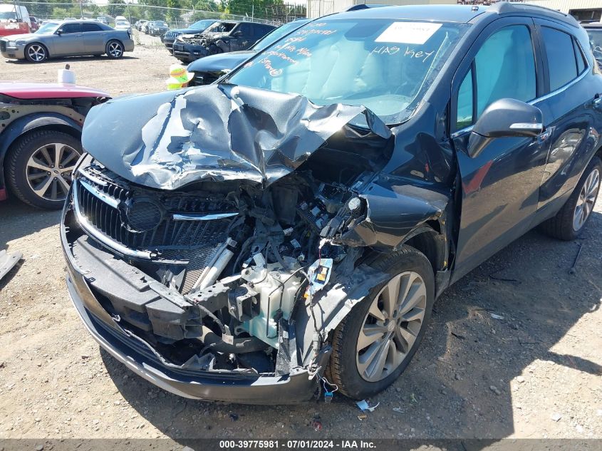 2017 Buick Encore Preferred VIN: KL4CJASB0HB108594 Lot: 39775981