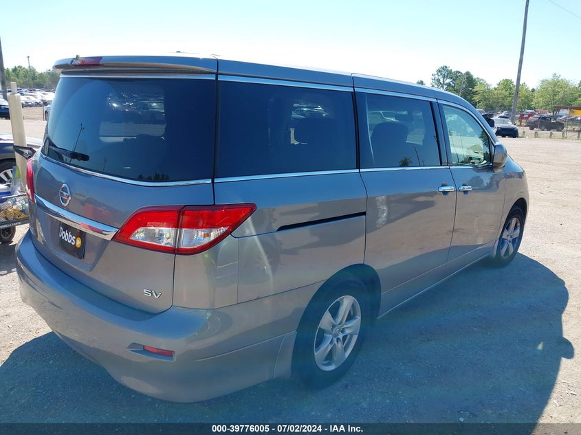 2012 Nissan Quest S/Sv/Sl/Le VIN: JN8AE2KP0C9050297 Lot: 39776005