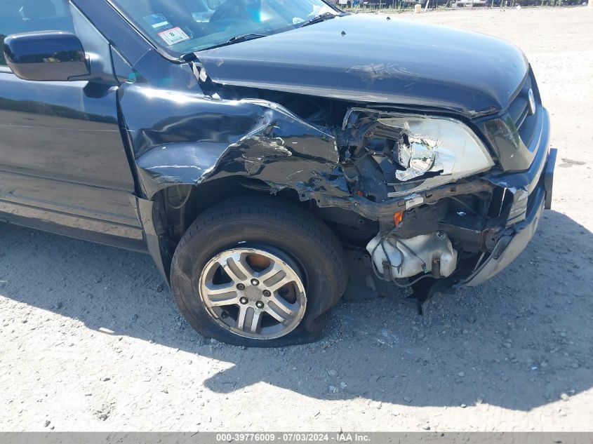 2003 Honda Pilot Ex-L VIN: 2HKYF18683H530854 Lot: 39776009