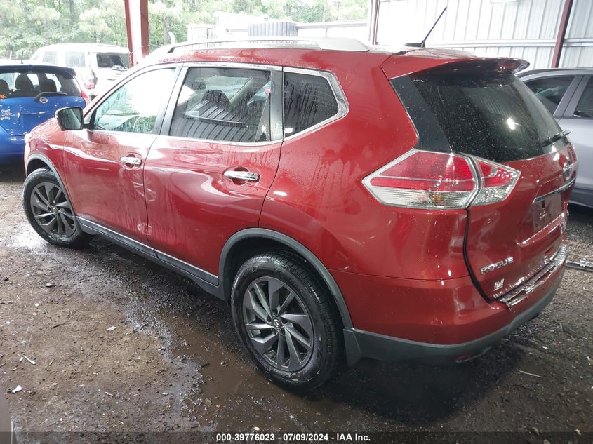 2016 NISSAN ROGUE SL - 5N1AT2MT3GC781015