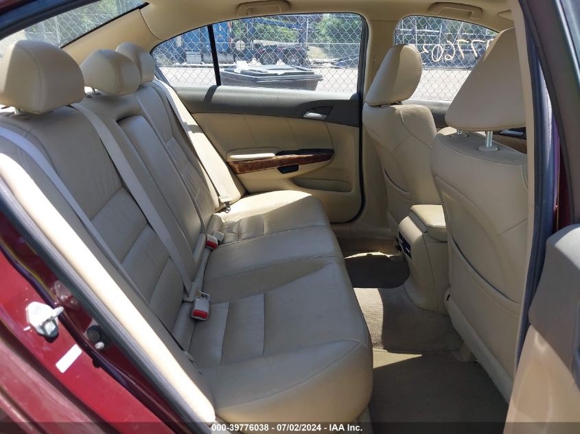 2010 Honda Accord 2.4 Ex-L VIN: 1HGCP2F82AA173744 Lot: 39776038