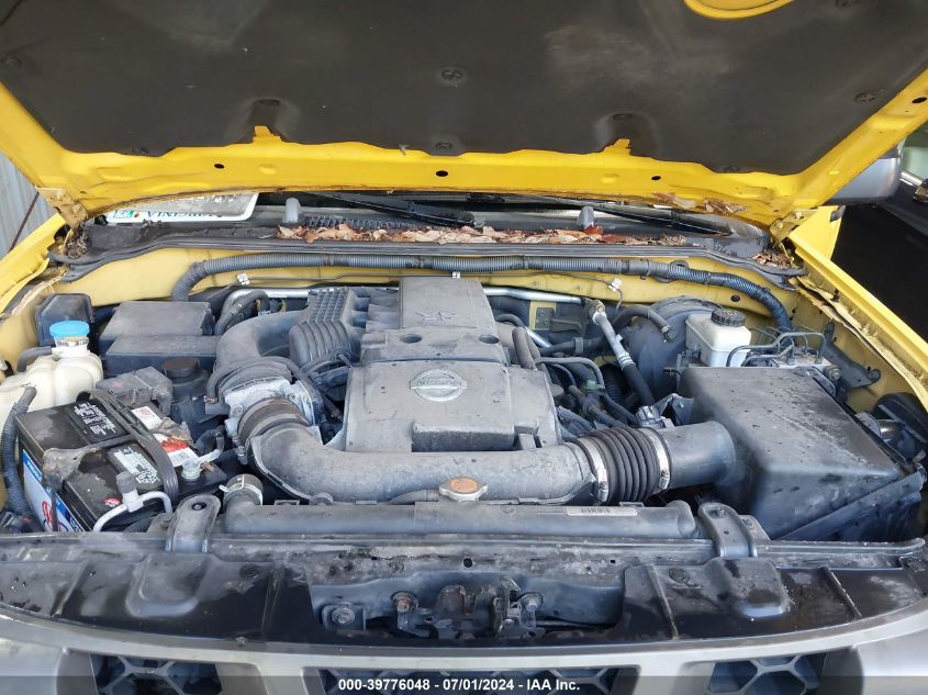 2005 Nissan Xterra S VIN: 5N1AN08U65C657965 Lot: 39776048