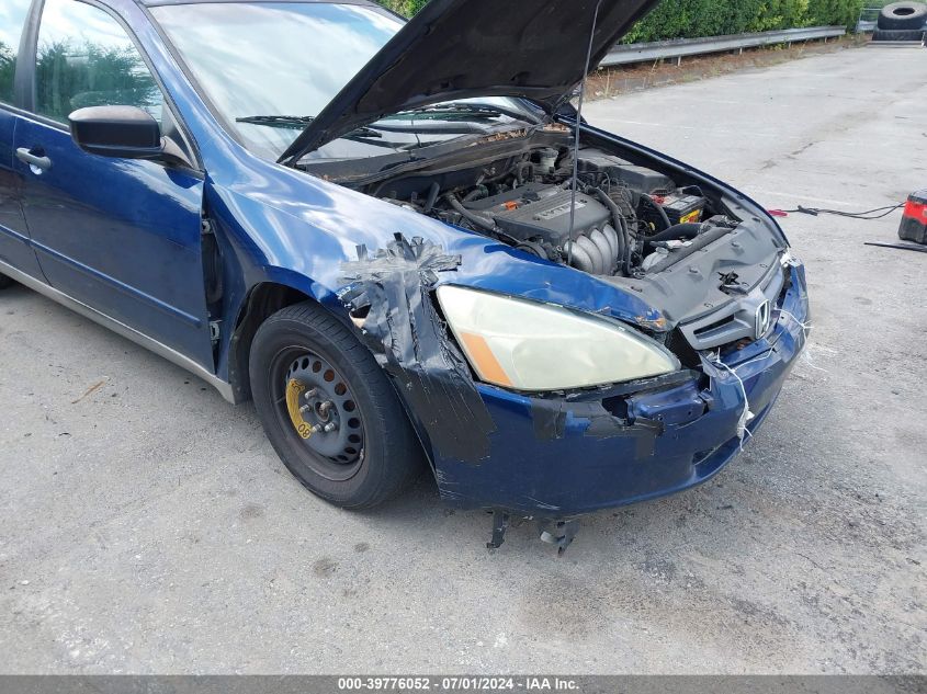 2005 Honda Accord 2.4 Dx VIN: 1HGCM56145A159699 Lot: 39776052