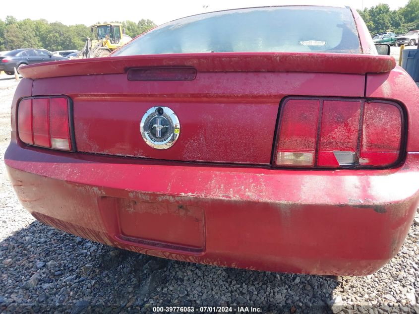 2007 Ford Mustang V6 Deluxe/V6 Premium VIN: 1ZVFT80N375357839 Lot: 39776053