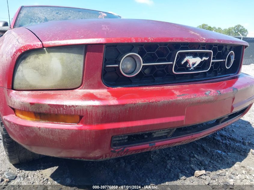 2007 Ford Mustang V6 Deluxe/V6 Premium VIN: 1ZVFT80N375357839 Lot: 39776053