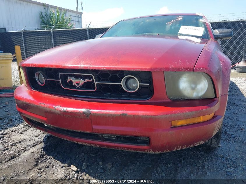 2007 Ford Mustang V6 Deluxe/V6 Premium VIN: 1ZVFT80N375357839 Lot: 39776053