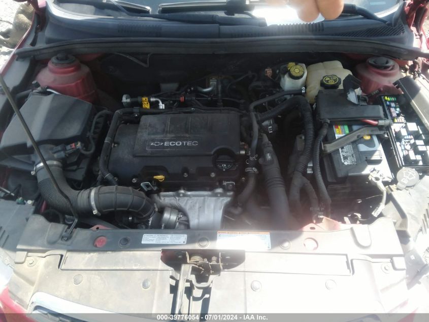 2012 Chevrolet Cruze 1Lt VIN: 1G1PF5SC8C7325744 Lot: 39776054