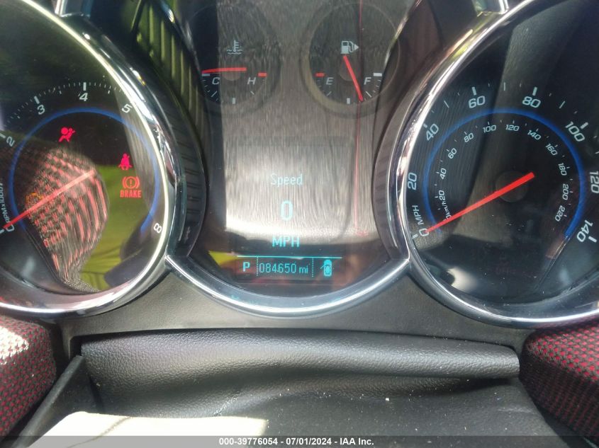 2012 Chevrolet Cruze 1Lt VIN: 1G1PF5SC8C7325744 Lot: 39776054