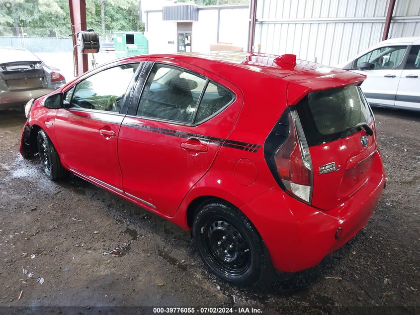 2015 Toyota Prius C Two VIN: JTDKDTB30F1586787 Lot: 39776055