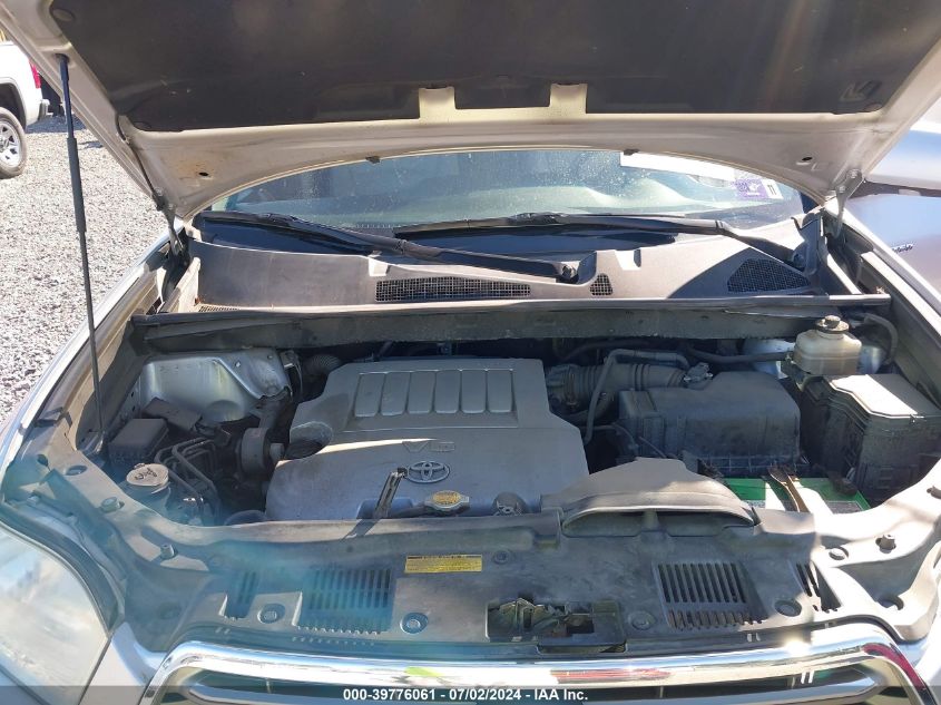 2009 Toyota Highlander Limited VIN: JTEES42A292139136 Lot: 39776061