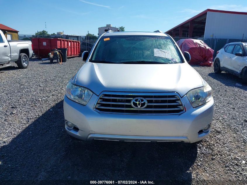 2009 Toyota Highlander Limited VIN: JTEES42A292139136 Lot: 39776061