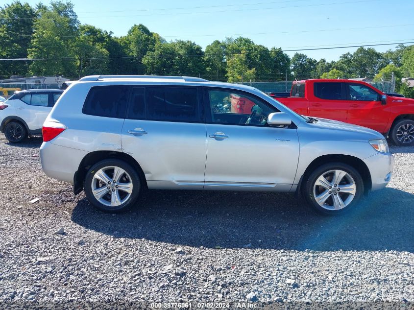 2009 Toyota Highlander Limited VIN: JTEES42A292139136 Lot: 39776061