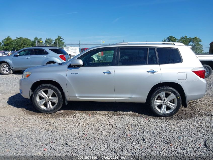 2009 Toyota Highlander Limited VIN: JTEES42A292139136 Lot: 39776061