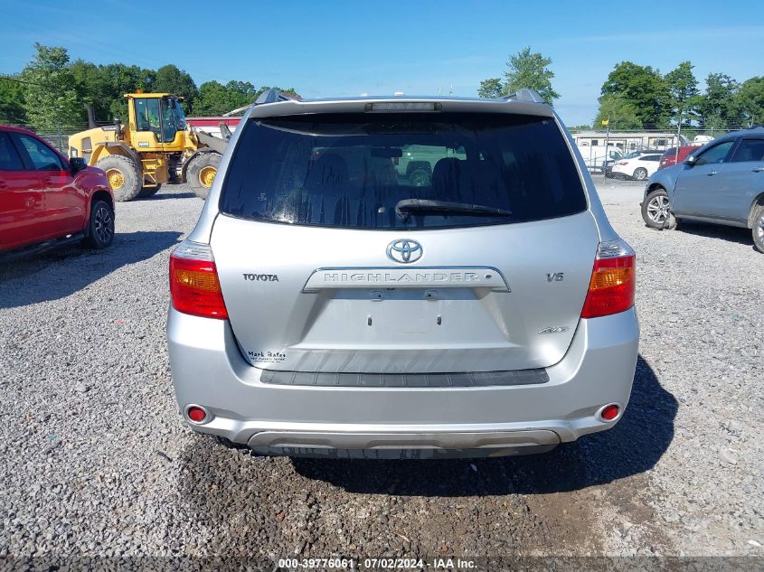 2009 Toyota Highlander Limited VIN: JTEES42A292139136 Lot: 39776061