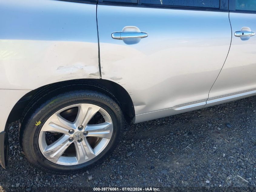 2009 Toyota Highlander Limited VIN: JTEES42A292139136 Lot: 39776061